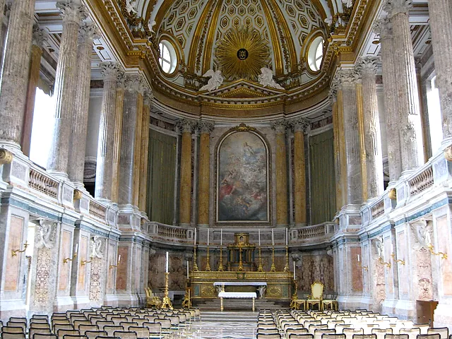 Die Palastkapelle des Königspalasts von Caserta